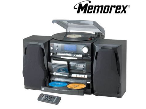 Memorex 3 Cd Stereo System With Turntable For Sale
