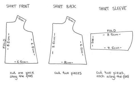 Free Printable Build A Bear Shirt Pattern
