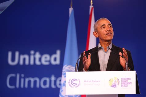 Obama Demands Brazils Leadership At Cop26 And Asks Young People To