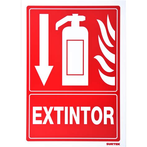 Señal “extintor” Surtek Home Built