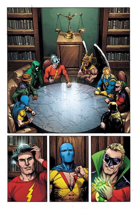 Dc Comics Universe And Doomsday Clock 10 Spoilers The Watchmen Vs