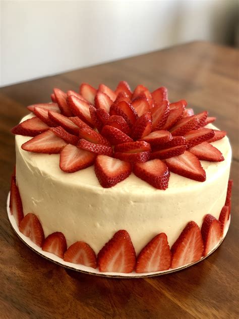 Strawberry Cream Cheese Cake Mutfak