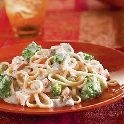 A fun video to show you how to prepare campbell's condensed soup (cream of mushroom, mushroom potage, mushroom seafood, cream of chicken, etc.)subscribe to. Campbell's® Chicken & Broccoli Alfredo Recipe | MyRecipes