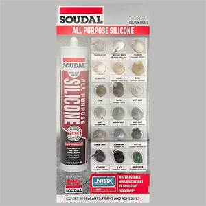 Soudal All Purpose Silicone 300ml 16colors Online Tilers Store