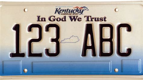 in god we trust license plates to be available in january lexington herald leader