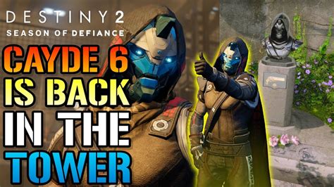 Destiny 2 Lightfall Cayde 6 Is Back Bungies Tribute To Our Fallen Guardian Youtube