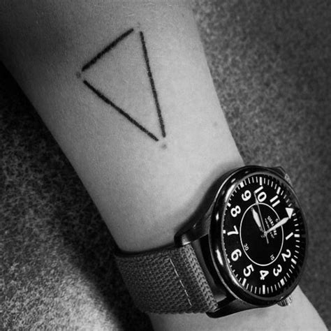 40 Simple Geometric Tattoos For Men Design Ideas With Shapes Form