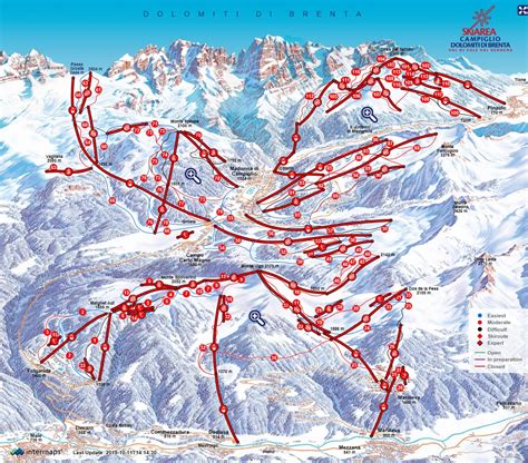 Skiit Interactive Skimap Skiarea Campiglio Dolomiti Di Brenta