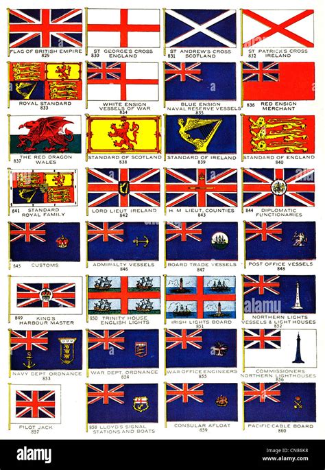 First Published 1917 Flag Flags Standard St Georges Cross England