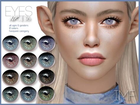 The Sims Resource Eyes N136 By Izziemcfire • Sims 4 Downloads