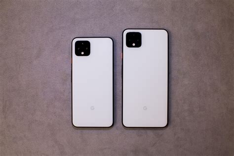 Google pixel 5 android smartphone. Google Pixel 4 and 4 XL hands-on: Two rear cameras and ...