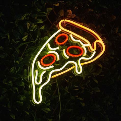 Pizza Slice Neon Led Sign By Marvellous Neon