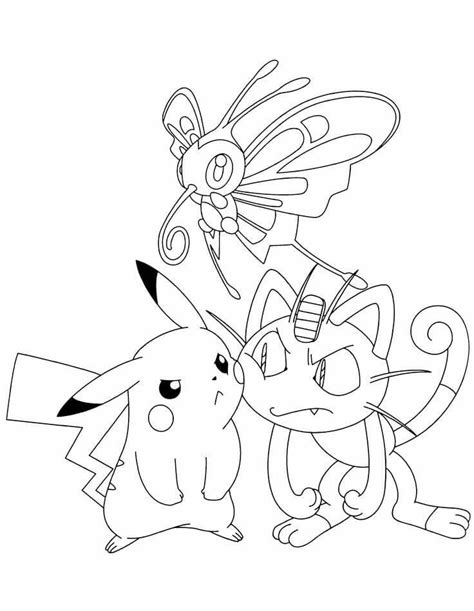 It evolves into persian starting at level 28. 40 Unique Pokémon Coloring Pages To Print