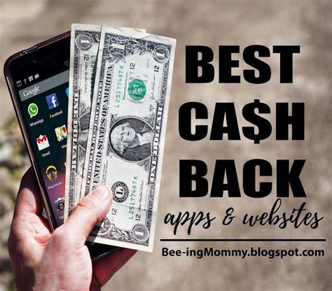 Best Cash Back Apps And Websites Money Saving Apps Money Saving