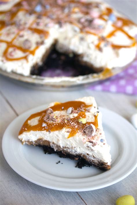 A white liquid that comes from cows and goats. Cadbury Creme Egg Chocolate Cream Pie |We are not Martha