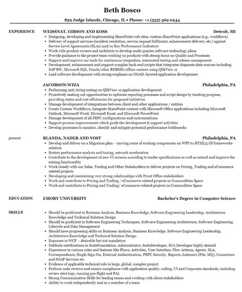 6 Programmer Resume Examples And Tips To Get You Hired