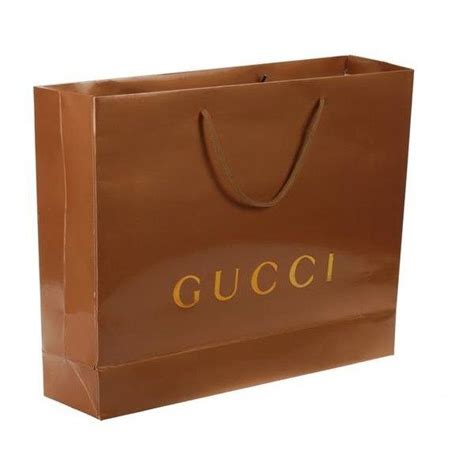 Gucci Paper Bag Brown Gp0001 Gucci Shopping Bag Bags Paper Bag