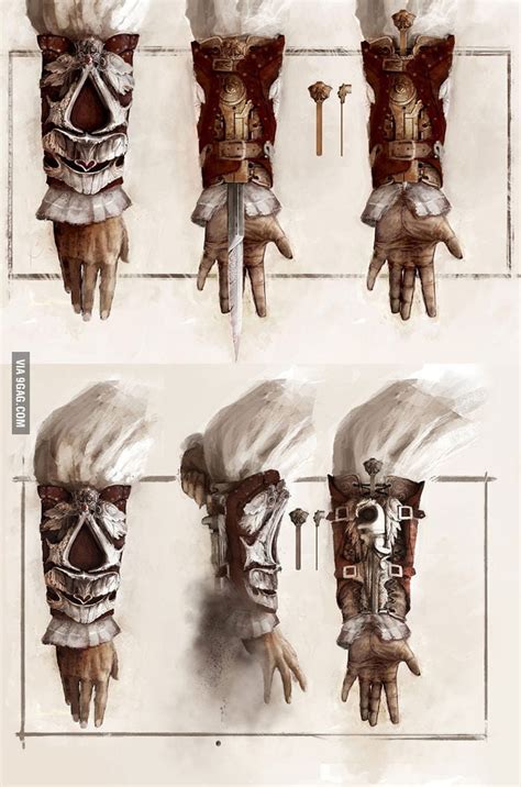 Assassins Creed Ii Hidden Blade And Hidden Gun Concepts Gag