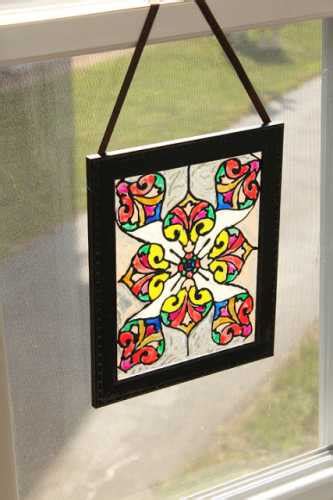 6 Ways To Make Faux Stained Glass Glass Art