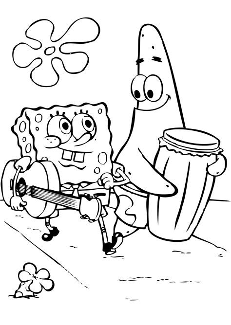 Spongebob Coloring Pages At Getdrawings Free Download