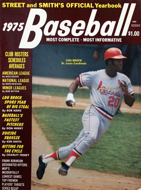 Street And Smiths Baseball Yearbook 1975 January 1975 At Wolfgangs