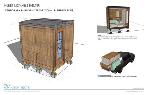 Hubers Custom Building Sleeping Pods For The Homeless