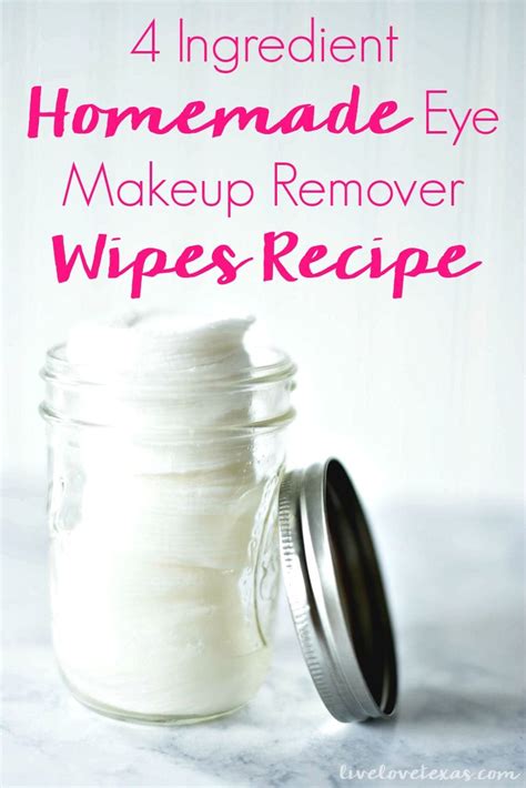 Get Ready For Waterproof Makeup Season Homemade Eye Makeup Remover Recipe