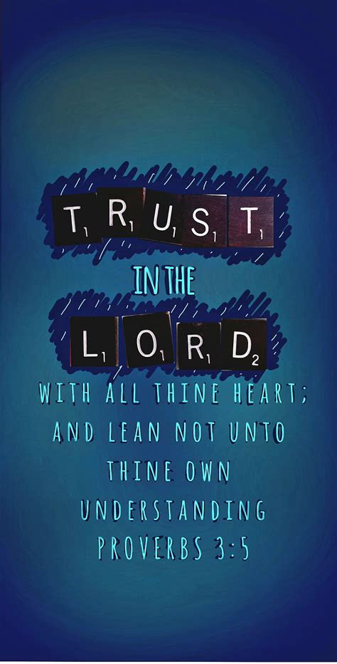 Proverbs Trust Christian Quotes Hd Phone Wallpaper Peakpx