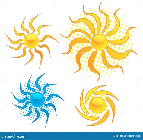 Abstract Sun Stock Illustration Illustration Of Clipart 26145665