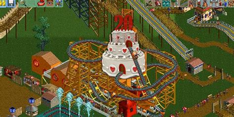 Rollercoaster Tycoon 20 Years Later Popularizing The Theme Park Genre
