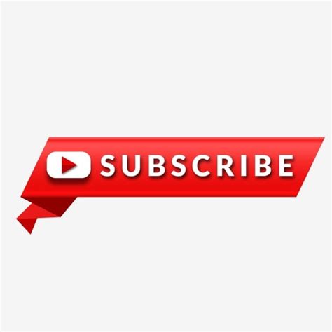 Youtube Channel Subscribe Now Icon Social Media Button Subscribe