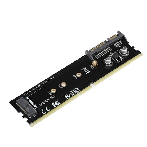 Tebru Ddr Memory Card Slot To M 2 Ssd B Key Adapter Board Computer Expansion Support Ddr2 Ddr3