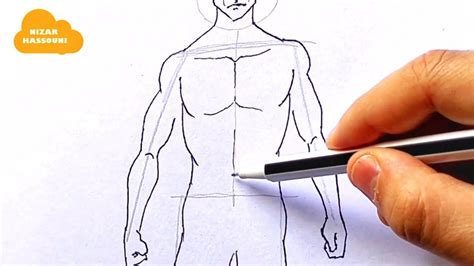 comment dessiner un corps humain youtube