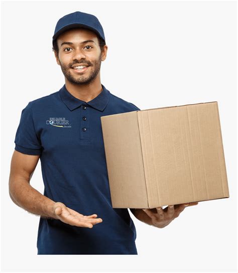 Delivery Man Package Delivery Png Transparent Png Kindpng