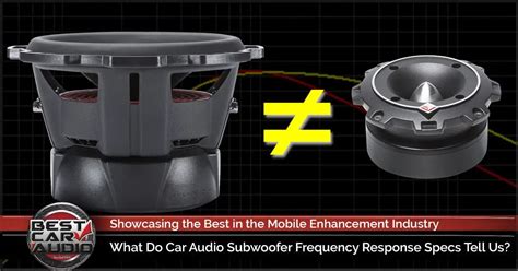 What Do Car Audio Subwoofer Frequency Response Specs Tell Us