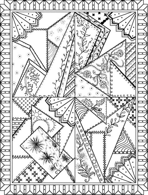 When i googled what type of block this might be i came across a couple of different names, framed square, square in square, bento box, etc… Welcome to Dover Publications | Designs coloring books ...