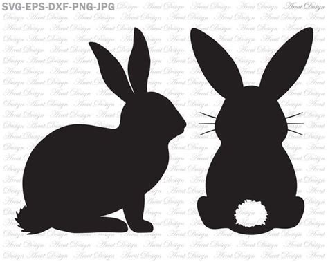 Pin by Kimberly Rogers on Cricut | Bunny svg, Easter bunny rabbit