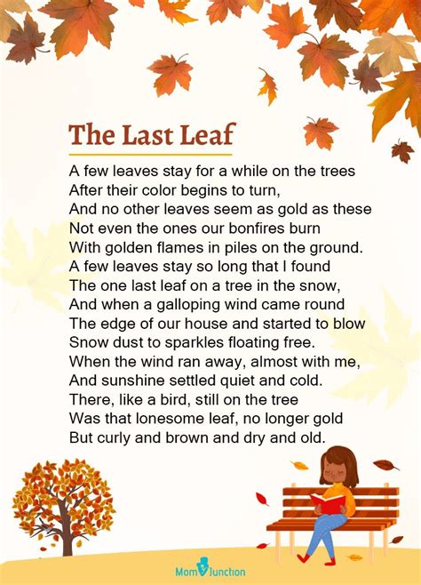 19 Beautiful Autumn Poems For Kids To Fall For Autumn Poems Poems