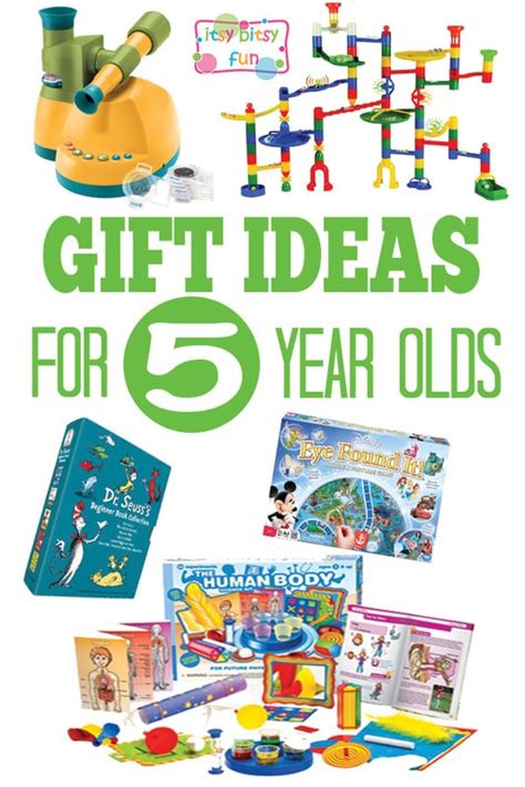 Maybe you would like to learn more about one of these? Gifts for 5 Year Olds - itsybitsyfun.com