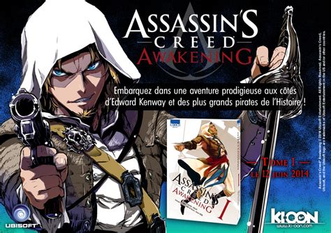 Le Manga Assassins Creed Awakening Chez Ki Oon Icotaku