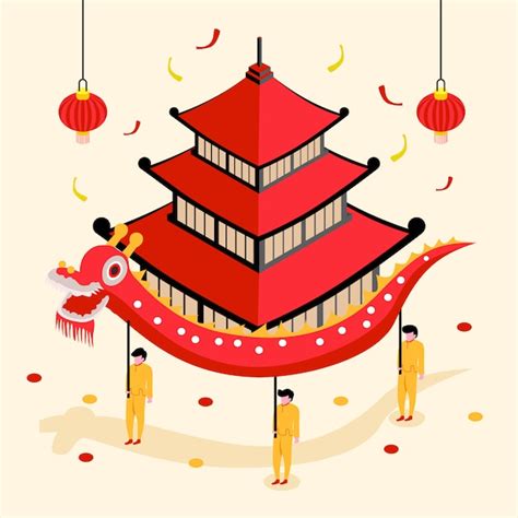 Premium Vector Chinese New Year Illustration