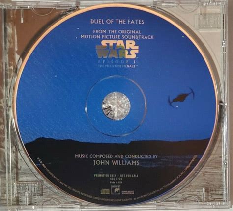 Star Wars Ep1 Phantom Menace Duel Of The Fates Rare Promo Cd 99 John