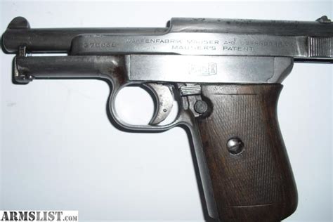Armslist For Sale 1914 Mauser Pistol 32 Acp