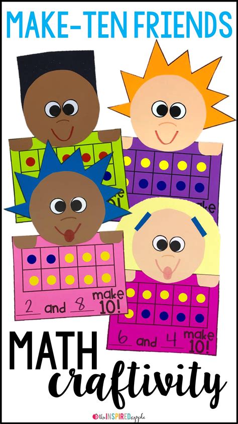 Making Ten Math Craft For Primary Students Babbling Abby Math