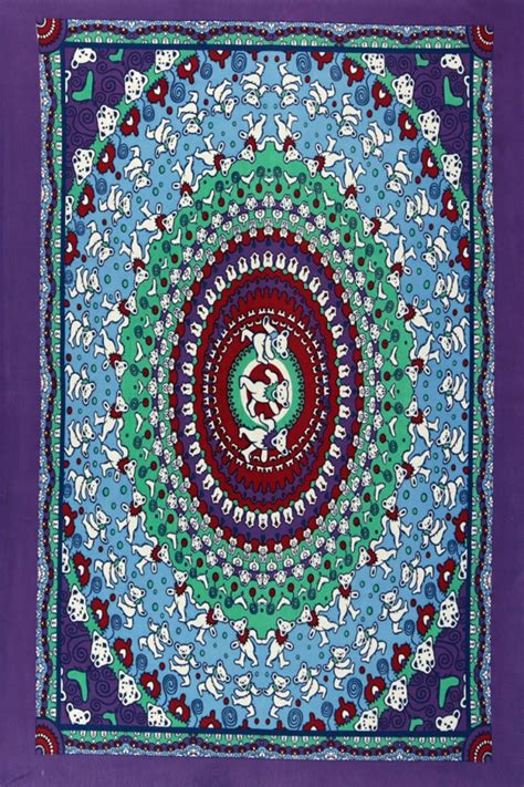 The majority of of merchants who supplies at ideas & inspiration are trusted and trustworthy. Grateful Dead Dancing Bear Mini Tapestry 30x45 | Purple ...