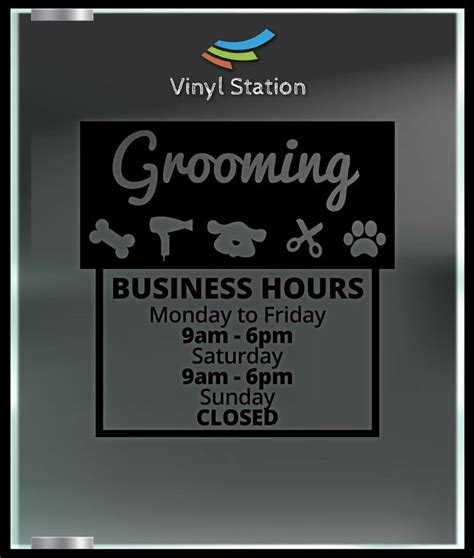 From arbor trails and lakeline mall to downtown austin and, now, the galleria, healthy pet is happy to call texas hill country its newest home. Grooming Pet Shop Business Store Hours Vinyl Decal Sticker ...