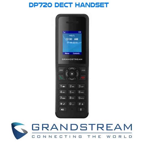 Grandstream Dp720 Dect Cordless Phone Supports Upto 10 Sip Accounts