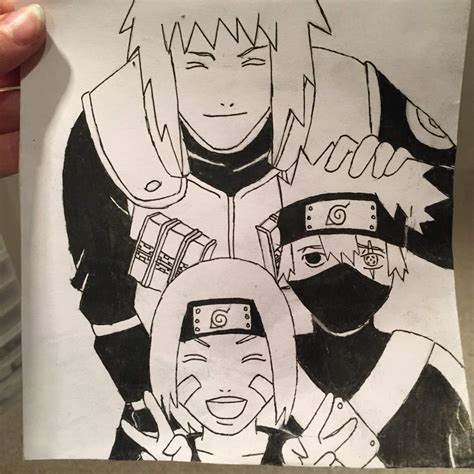 Naruto Evolution Drawing