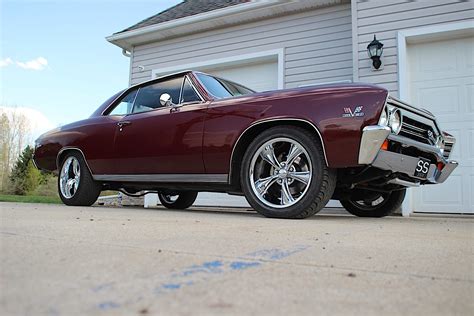 1967 Chevrolet Chevelle Ss Looks Imposing On Perfectly Matched 18 Inch