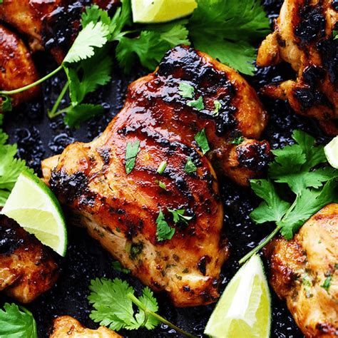 Cover the bowl with plastic wrap and marinate in the refrigerator, 30 minutes to overnight. Grilled Honey Lime Cilantro Chicken | The Recipe Critic
